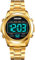 Digital Uhren Herren Luxus Sportlich Männer Uhr Militär Edelstahl LED Wecker Digitale Armbanduhren Herrenuhr Wasserdicht mit Stoppuhr Datum Dual Time 12/24H Multifunktions