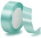 Satinbands Mintgrün 25mm Breit, 23 Meters Geschenkband für Geschenkverpackungen, DIY-Basteleien, Blumensträuße, Nähprojekte, Schleifenherstellung, Geburtstags- und Hochzeitsdekorationen