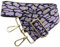 5cm Sangle Sac Bandouliere Large Interchangeable Bandoulière pour Sac, Sangle Sac à Main Réglable Bandoulière avec Boucle Dorée pour Femme DIY Bandoulière Accessoires (Violet) 03