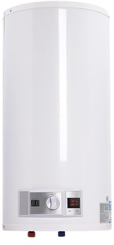 Scaldacqua calda, 40 l, 2000 W, scaldabagno elettrico, a parete, per cucina, bagno, temperatura 25-75 ℃/77-167 ℉