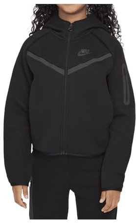 Nike Tech Fleece Fullzip Ls - Pd Veste pour enfant Black/Black/Black 13/15 ans