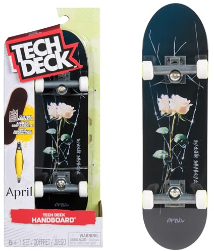 Tech Deck, April Handboard, authentische Mini-Skateboards (nur für den Handgebrauch)