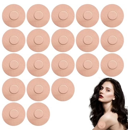 Skin Color Sensor Cover,20 PCS CGM Sensor Patchs,Waterproof Adhesive Patches,14 Days Adhesive Patche for Freestyle Libre 1/2/3 Sensor,Breathable Protector for Swimming Sports