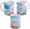 Peppa Wutz Tasse - Matsch Kaffeetasse Becher Kaffeebecher aus Keramik 320 ml