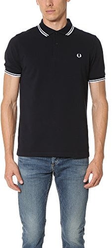 POLO UOMO MANICA CORTA M3600 NAVY/WHITE