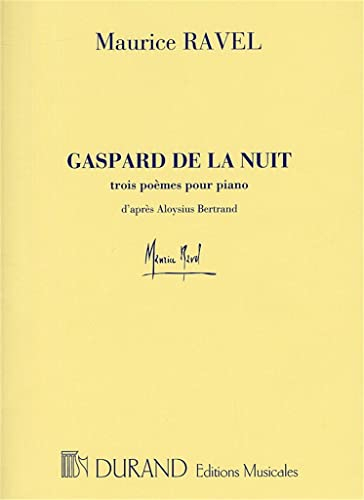 RAVEL - Gaspard de la Nuit para Piano