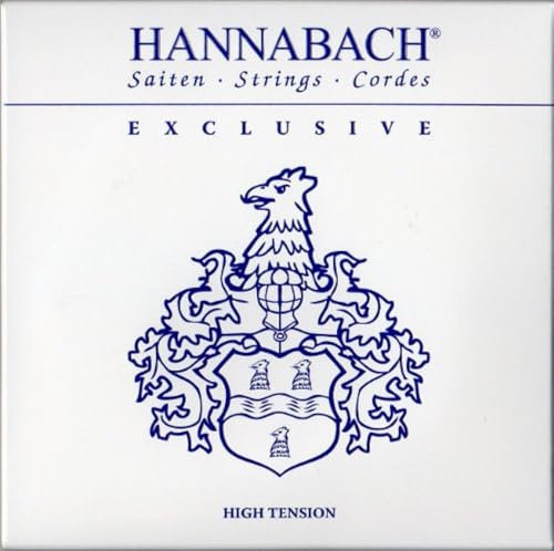Hannabach Cuerdas de guitarra clásica Exclusive Serie High Tension - Juego - EXCLHT