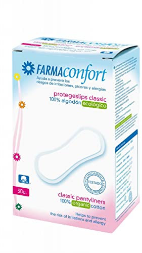 PROTEGE SLIP Farmaconfort Protegeslips Classic Algodón, 30 Unidades