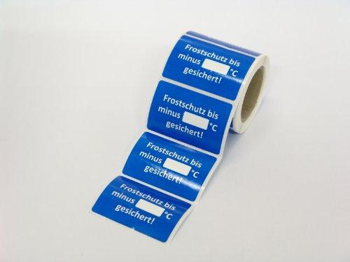 Kundendienst Aufkleber Serviceaufkleber Inspektionsaufkleber (25 Stück, Frostschutz gesichert bis)