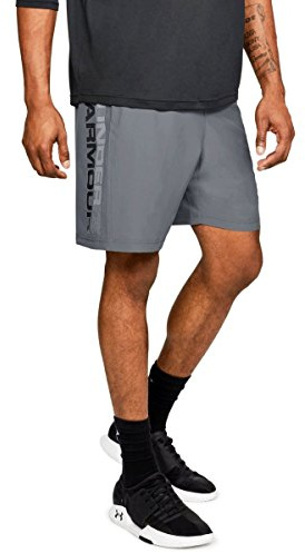 Under Armour Herren ultraleichte und atmungsaktive Short, Grau( Zinc Gray /Black (513)), Small