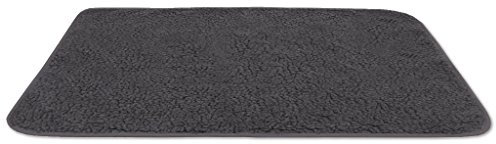 Bestlivings dunkelgraue Tierdecke Lammflor 90x140 cm