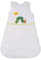 Herding RAUPE NIMMERSATT Baby-Schlafsack, 90 cm, Seitlich umlaufender Reißverschluss und Druckknöpfe, Weiß
