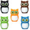 Chiavetta USB da 16 GB Confezione da 5 Pezzi, BorlterClamp Pen Drive Scheda di Memoria con Modello Carino Gufo, Regalo per Studenti e Bambini