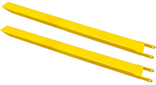 Gabelverlängerung für Stapler Frontlader 1 Paar 220cm Zinkenverlängerung Gelb