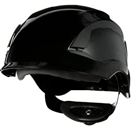 3M SecureFit Schutzhelm, X5512NVE-CE, nicht belüftet, schwarz, CE