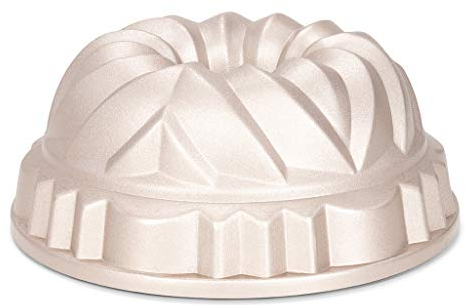 Staab's Patisserie Design-Gugelhupfform Ø 24 cm/Bundform in verschiedenen Ausführungen/in edlem Kupferton/hochwertigster Alu-Guss (Royal)