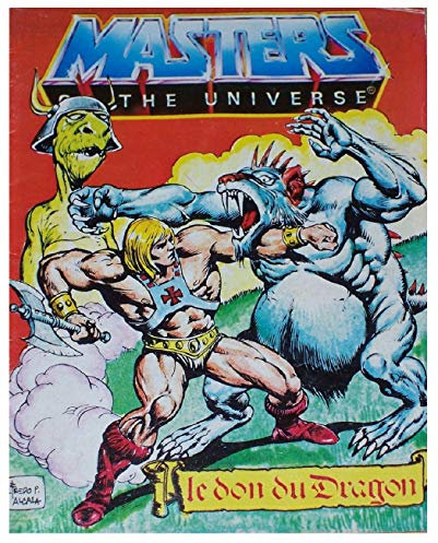 Master of the Universe MotU He-Man Mini Comic Le don du Dragon französisch