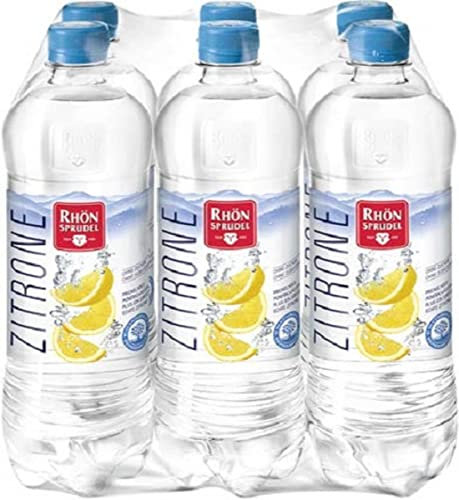 RhönSprudel Mineralwasser Plus Zitrone EINWEG (6 x 0,75 l)
