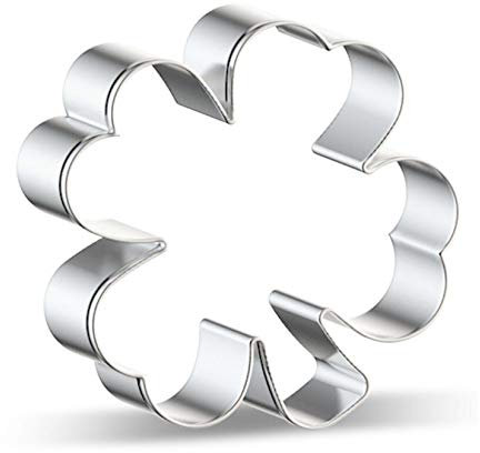 WDYJMALL Ausstechform Kleeblatt Blume - B