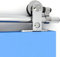 CCJH 183CM (6FT) Sliding Barn Door Hardware Kit, Top Mount Stainless Steel Sliding Door Closet Track Set - T Style