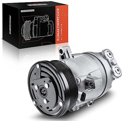 Frankberg Compresor de aire acondicionado con embrague Gasolina Compatible con Evanda Nubira Combi Rezzo MPV U100 Evanda KLAL Nubira J200 Replace# 96450078incl. aceite premezclado