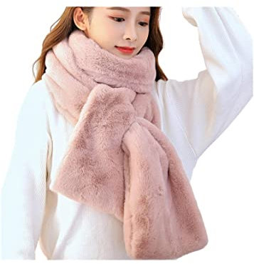 Sciarpa Inter Signore Inverno Addensante Sciarpa Ragazze Peluche per Peluche Sciatto Sciarpa Calda Signore Sciarpa per Sciarpa per Sciarpa Lunga Accessori per Sciarpa-Long-Pink