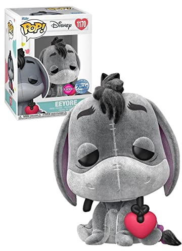 Funko Winnie The Pooh Eeyore (Flocked) Vinyl Figur 1170 Unisex Pop! Standard