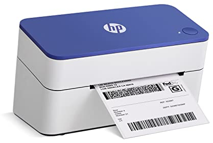 HP Thermische Etikettendrucker Work Solutions Compact Shipping 4x6 Drucker 203 DPI High Speed Einfach zu bedienen für Home Office Unterstützt PC und Mac