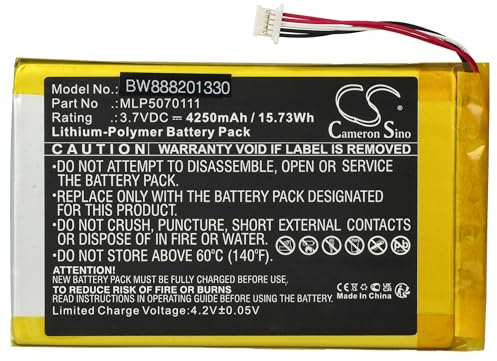 vhbw Akku Ersatz für Autel MLP5070111 | für KFZ-Diagnosegerät (4250 mAh, 3,7 V, Li-Polymer)