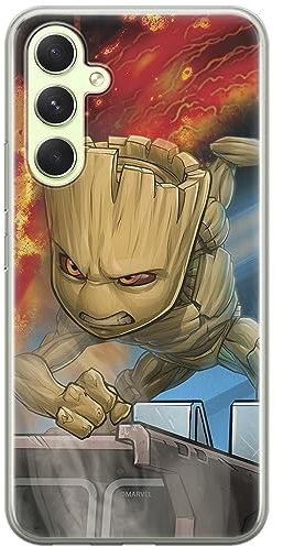 ERT GROUP Handyhülle für Samsung A54 5G Original und offiziell Lizenziertes Marvel Muster Groot 003 optimal an die Form des Handy angepasst, hülle aus TPU