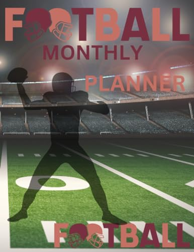 FOOTBALL MONTHLY PLANNER: 2023-2024 Tracker. Keep up with NFL Monday and Thursday night games and your personal life appointments. Use for team ... Keep up with your sports life in one book.