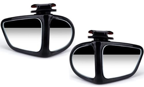 YYFYYDS Auto Toter-Winkel-Spiegel,Kompatibel mit BMW 7 Series G11 G12 F01 F02 F03 F04,Automotive Exterior,B-Black