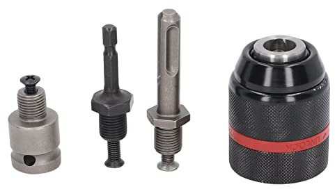 Schnellspannbohrfutter 2-13mm, 1/2 x 20UNF Bohrfutter Adapter Bohrfutter, für Elektrische Handbohrmaschinen 1/2-20UNF Montage Elektrowerkzeugteile Zubehör
