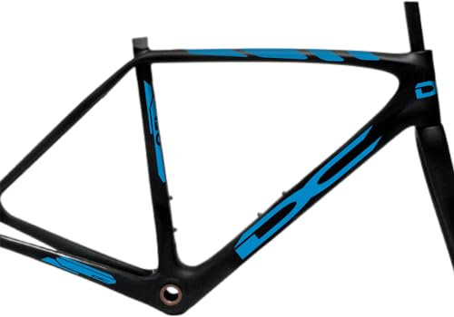 DualColorStampe Set 7 Aufkleber Sticker Decal Rahmen Fahrrad Fahrrad Aufkleber Rahmen MTB Universal Schutz Code B0166 (BLU 53)
