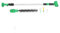 Cordless Hedge Trimmer with Extendable Pole Safety Switch Design 16.5 Inch Trimming for Hedges Bushes and Trees for BL1830B-2 BL1850-2 Batteries