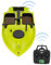 Futterboot Angeln, 52W 600m Entfernung GPS RC Wireless-Köder-Boot, 10000rpm Dual 390 Motoren Köderboot, Angelköderboot 2x5200Mah Batterien 99 Positionierungspunkte/Licht-Gürtel (LED-Licht Gürtel Stil)