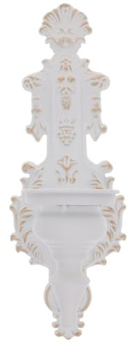 Warmhm Portacandele Vintage Ferro Da Parete Elegante Supporto Per Candele Decorazione Per Casa e Ufficio Atmosfera Romantica e Accogliente Per Centrotavola e Occasioni Speciali