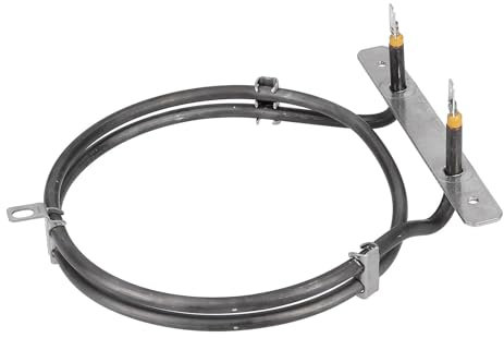 ensipart Heißluftheizung für Backofen kompatibel mit Whirlpool 481225998477 Ringheizung kompatibel mit Küppersbusch 531626 Heizelement für Umluft