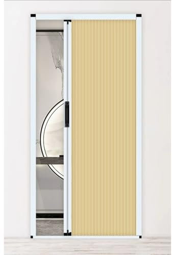 QYANPEN Falttüren-Set in anpassbaren Stilen, Falttüren für Küche, Abstellraum, Schlafzimmer, Büro, Waschküche, Verdunkelungsschranktür ohne Bohren für Privatsphäre (80 x 200 cm)