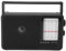 XUMIUZIY Radio Portable Am ​​FM SW, Altavoz de 4 Pulgadas con Recepción de Múltiples Bandas, Batería o Enchufe de Alimentación, Ajuste Manual, Reducción de (EU Enchufe 220V)