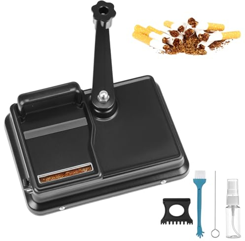 QWORK® Zigarettenstopfmaschine Manuell 8mm, Rolling Machine，Stopfmaschine für Zigaretten