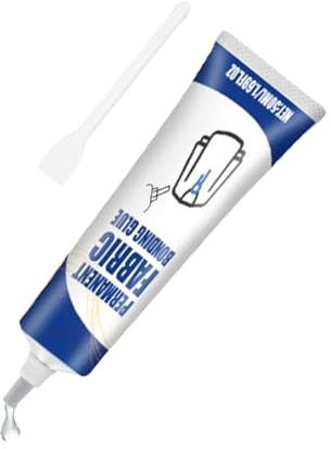 Clear Fabric Glue - Waterproof Strong Adhesive Glue | Fabric Adhesive Gluee, Clothes Repair Permanent Bond, Clothes Fabrics Bonding Gluee, Clear Sewing Bonds For Clothing, Patches, Canvas
