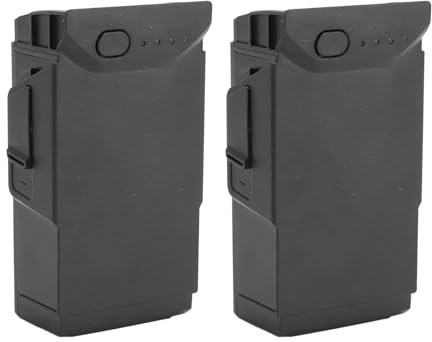 Omquot La batteria di ricambio intelligente da 2375 mAh per Air Drone prolunga il tempo di volo per il drone serie 2 di 21 minuti (2 pezzi)