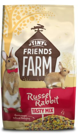 Supreme Tiny Friends Farm Russel Rabbit Tasty Mix 12.5kg, transparent