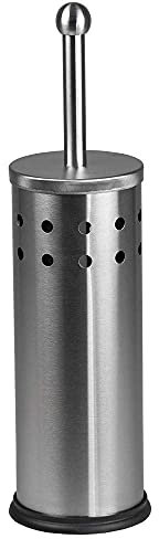Home Basics Escobilla de Inodoro de acero Inoxidable con ventilación