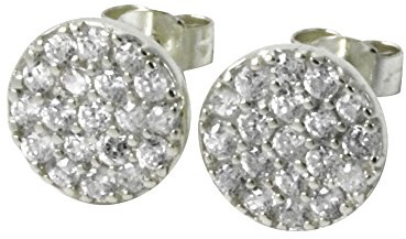 apop nyc - Sterling-Silber 925 Sterling-Silber Rundschliff keine Angabe Zirkonia