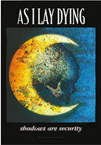 As I Lay Dying Poster Shadows Are Security offiziell Textile Flag 75cm x 110cm