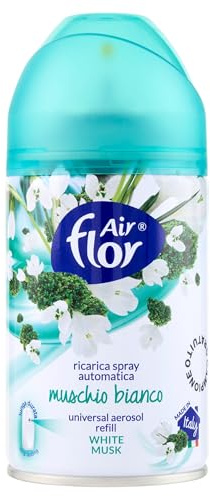AIR FLOR - Nachfüllspray Universal, weißer Moschus, 250 ml | Für automatisierte Spender