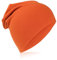 Miobo Kinder Slouch Beanie Mütze,Baumwolle,Unifarbe Orange-48