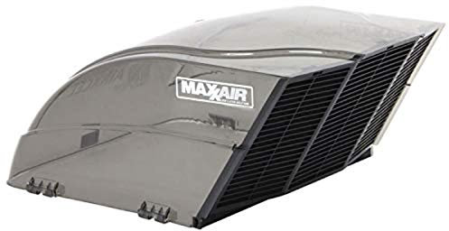 MAXXAIR FANMATE 00-955003 Fan/Vent Cover with EZ Clip Hardware, Constant Airflow, Super Tough, Smoke